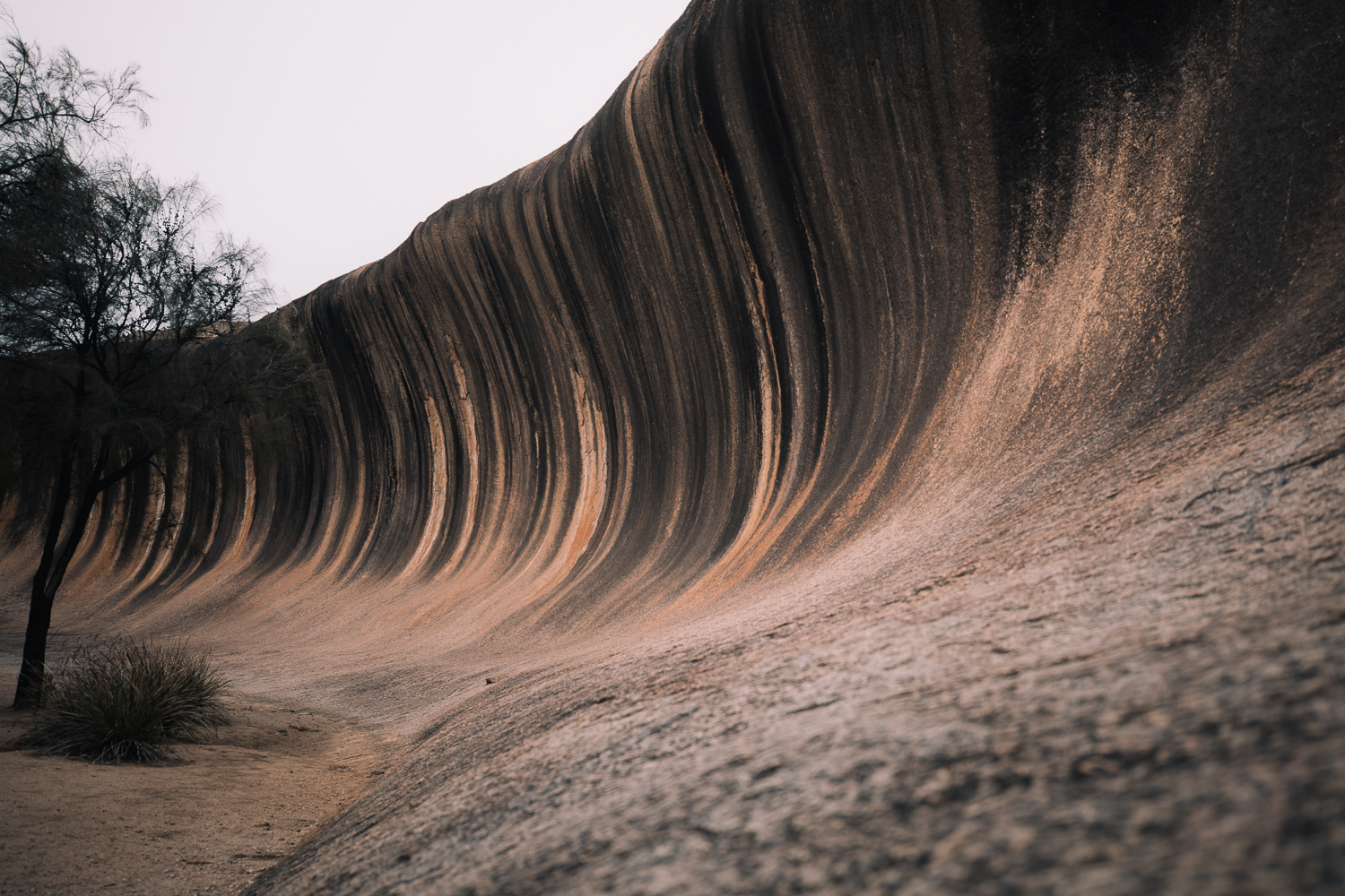 wave rock ouest australie